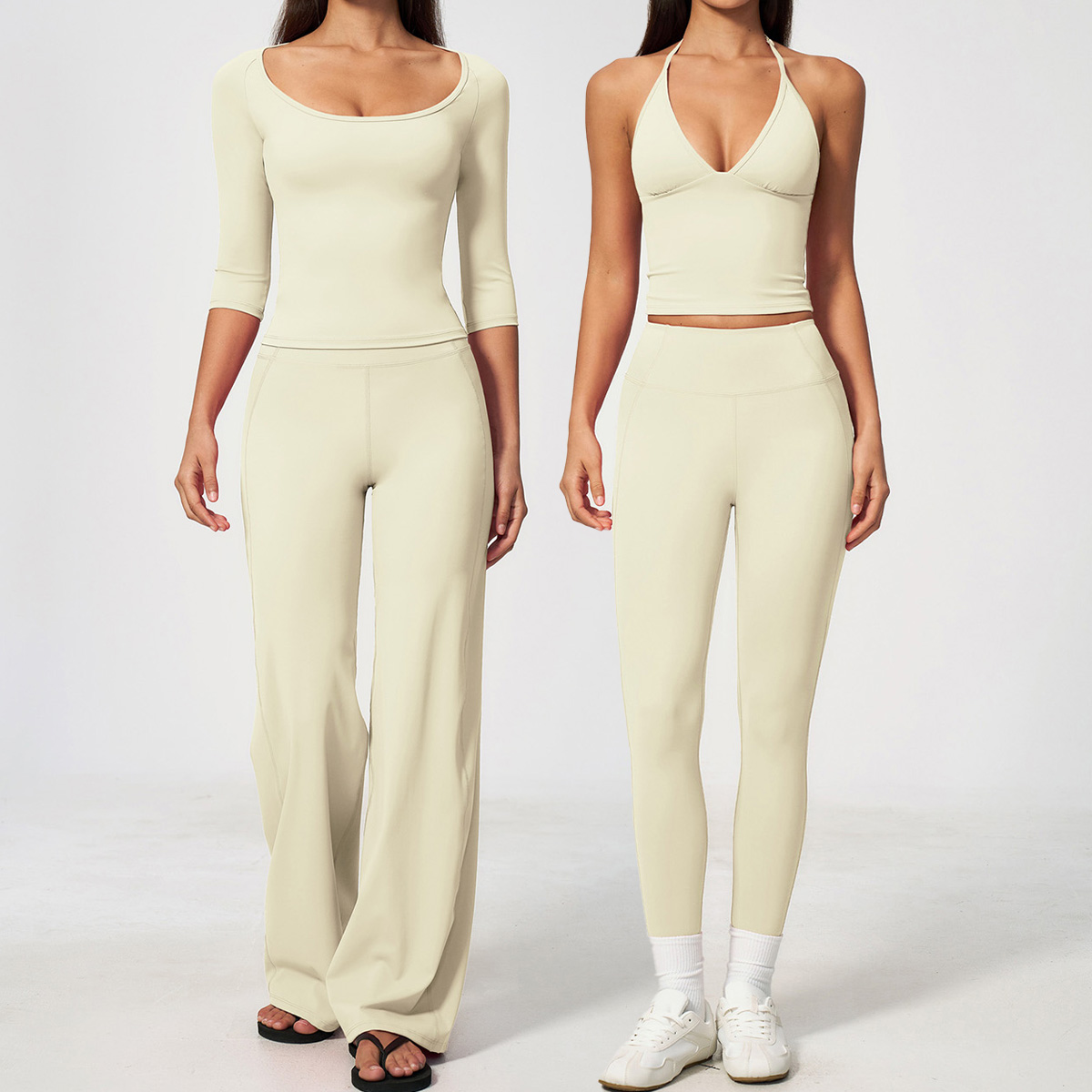 Yoga Suit Women Sportswear Wor - đánh giá và giá Compression Shorts Athletes