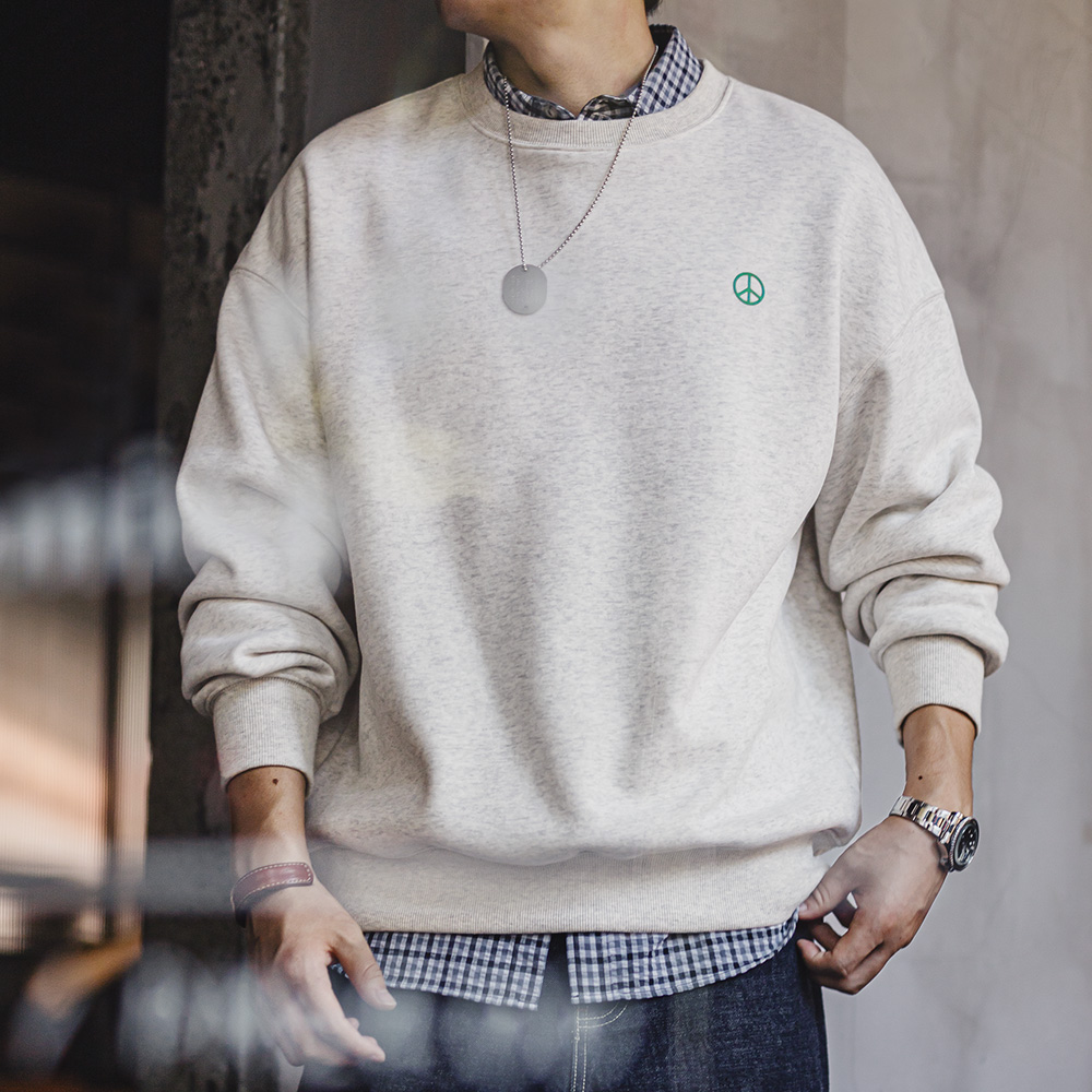 Maden Casual Gray Round-Neck H - đánh giá và giá Undershirt Crew Neck