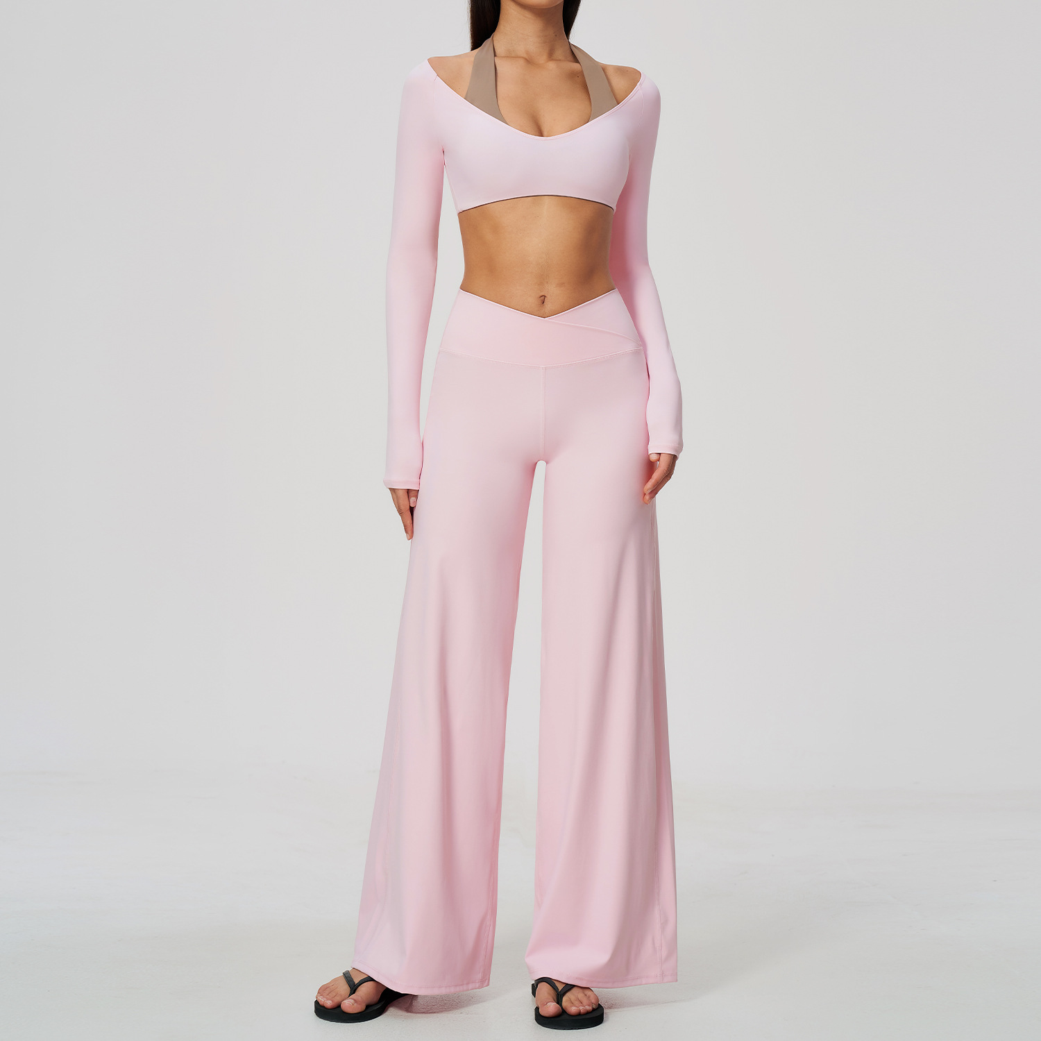 2 Piece Women Tracksuit Fitnes - đánh giá và giá Compression Long Pant